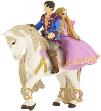 Papo Le monde enchanté 39094 : Prince et Princesse à cheval