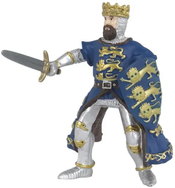 Papo Fantastique et Médiéval 39329 : Roi Richard bleu