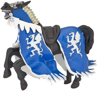 Cheval du roi au dragon bleu