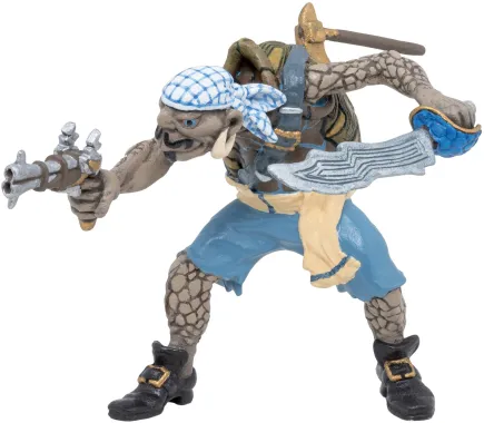 Papo Les pirates et corsaires 39481 : Pirate mutant tortue