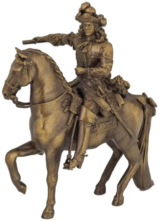 Louis XIV sur son cheval