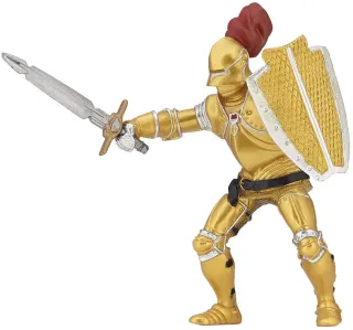 Chevalier or en armure