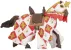 Papo Fantastique et Médiéval 39789 : Cheval blanc fleur de lys