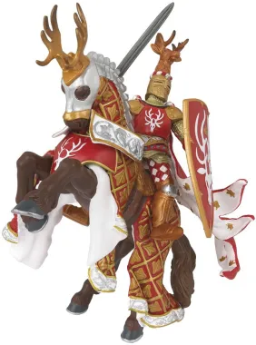Papo Fantastique et Médiéval 39911 : Maître des armes cimier cerf