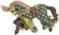Papo Fantastique et Médiéval 39923 : Cheval du Maître des armes cimier dragon