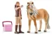 Schleich Horse Club 41431 : Palefrenière avec jument islandaise