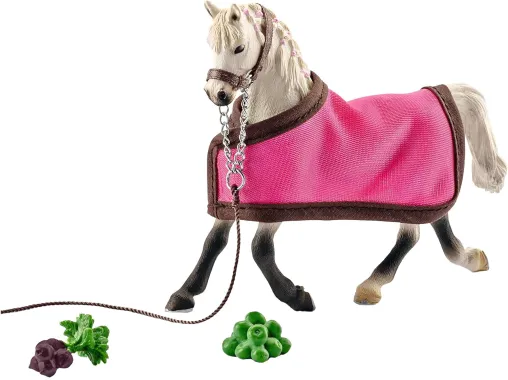 Schleich Horse Club 41447 : Jument arabe avec couverture