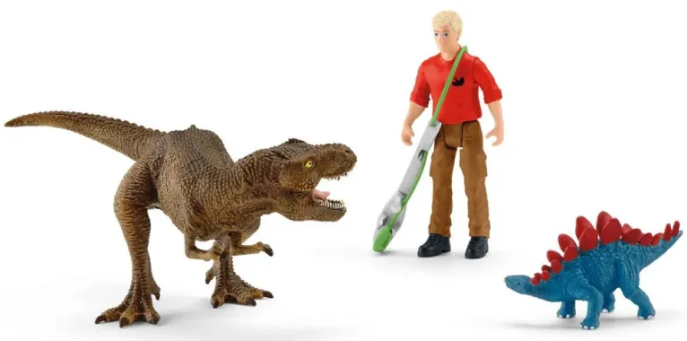 Schleich Dinosaurs 41465 : Attaque Tyrannosaure Rex