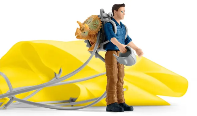 Schleich Dinosaurs 41471 : Sauvetage en parachute
