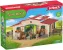 Schleich Farm World 42195 : Écurie avec chevaux et accessoires