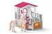Schleich Horse Club 42368 : Box avec Jument Lusitanienne