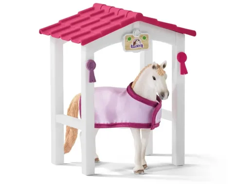 Schleich Horse Club 42368 : Box avec Jument Lusitanienne