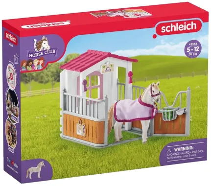 Schleich Horse Club 42368 : Box avec Jument Lusitanienne