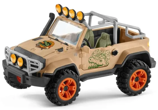 Schleich Wild Life 42410 : Véhicule tout-terrain avec treuil