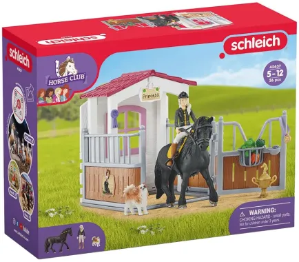 Schleich Horse Club 42437 : Box pour chevaux Tori &amp; Princess