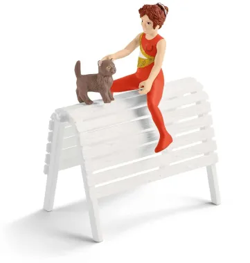 Schleich Horse Club 42443 : Kit de voltige équestre Horse Club Mia