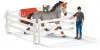 Schleich Horse Club 42443 : Kit de voltige équestre Horse Club Mia