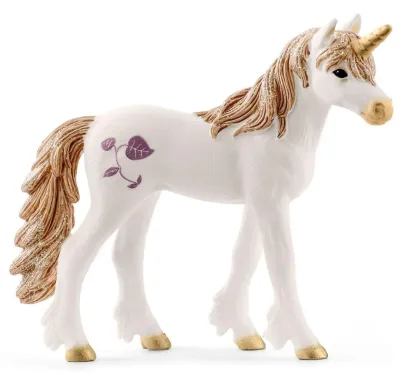 Schleich Bayala 42445 : Maison-fleur pailletée avec licornes, lac et écurie