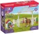 Schleich Horse Club 42458 : Enclos pour Chevaux d&#039;Hannah avec Chienne Ruby