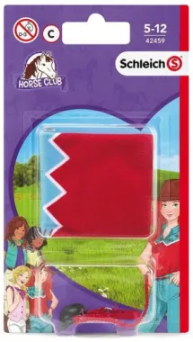 Schleich Horse Club 42459 : Horse Club Hannah &amp; Cayenne couverture et licol