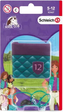 Schleich Horse Club 42461 : Horse Club Lisa &amp; Storm couverture et licol