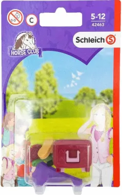 Schleich Horse Club 42463 : Accessoires de toilettage pour spectacle équestre
