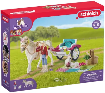 Schleich Horse Club 42467 : Calèche pour le spectacle équestre