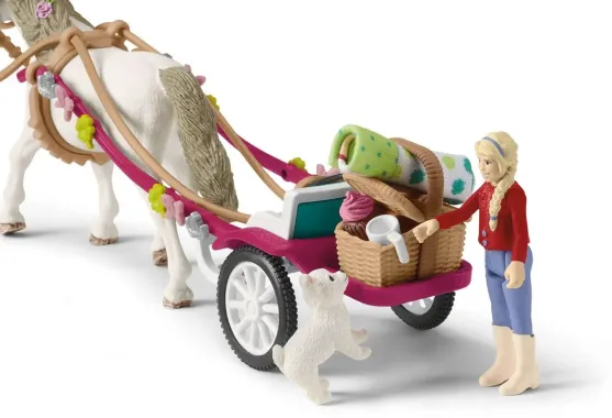 Schleich Horse Club 42467 : Calèche pour le spectacle équestre