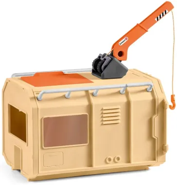 Schleich Wild Life 42475 : Gros camion sauvetage d’animaux