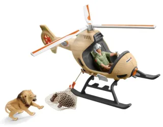 Hélicoptère pour sauvetage d’animaux