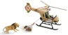Schleich Wild Life 42476 : Hélicoptère pour sauvetage d’animaux