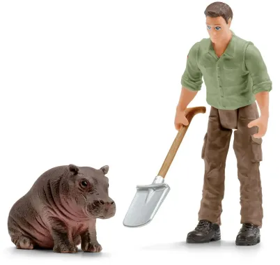 Schleich Wild Life 42476 : Hélicoptère pour sauvetage d’animaux