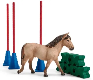 Slalom pour poney