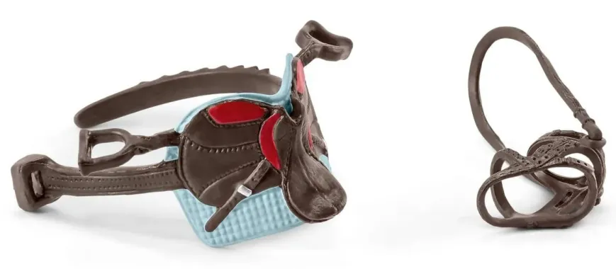 Schleich Horse Club 42489 : Selle &amp; bride Horse Club Hannah &amp; Cayenne