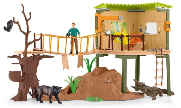 Schleich Wild Life 42507 : Station d&#039;aventures sauvages
