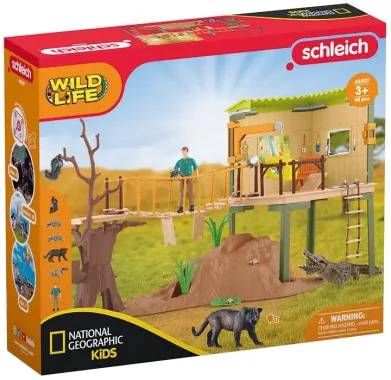 Schleich Wild Life 42507 : Station d&#039;aventures sauvages