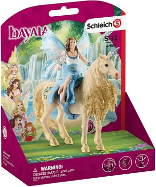 Schleich Bayala 42508 : Eyela sur licorne dorée
