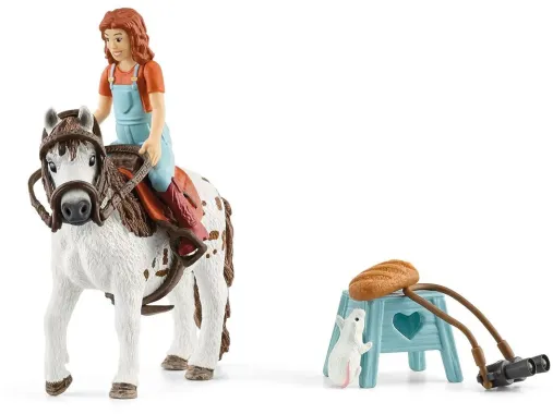 Schleich Horse Club 42518 : Horse Club Mia &amp; Spotty