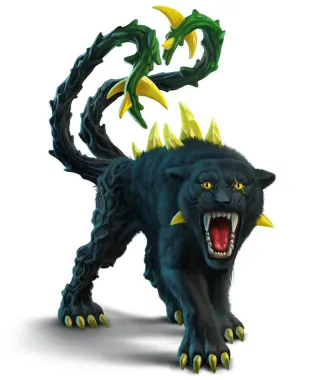 Schleich Eldrador Creatures 42522 : Panthère de l’ombre