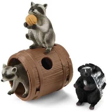 Schleich Wild Life 42532 : Jeux rigolos avec la noix (National Geographic)