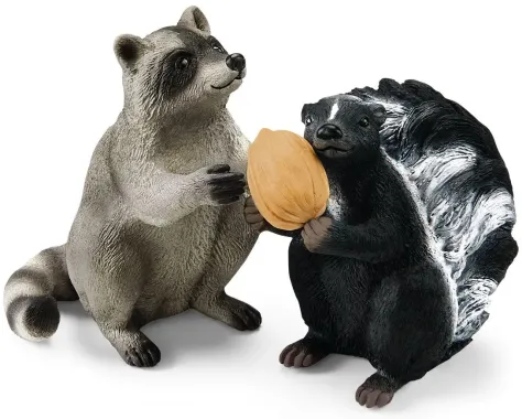 Schleich Wild Life 42532 : Jeux rigolos avec la noix (National Geographic)