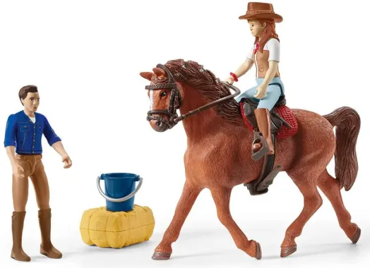 Schleich Horse Club 42535 : Grand Voyage Equestre en Voiture et Remorque