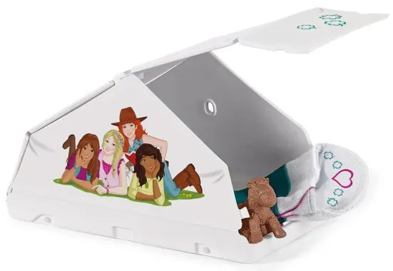 Schleich Horse Club 42537 : Accessoires de camping