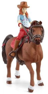 Schleich Horse Club 42539 : Horse Club Hannah &amp; Cayenne
