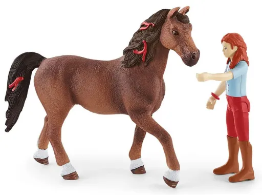Schleich Horse Club 42539 : Horse Club Hannah &amp; Cayenne
