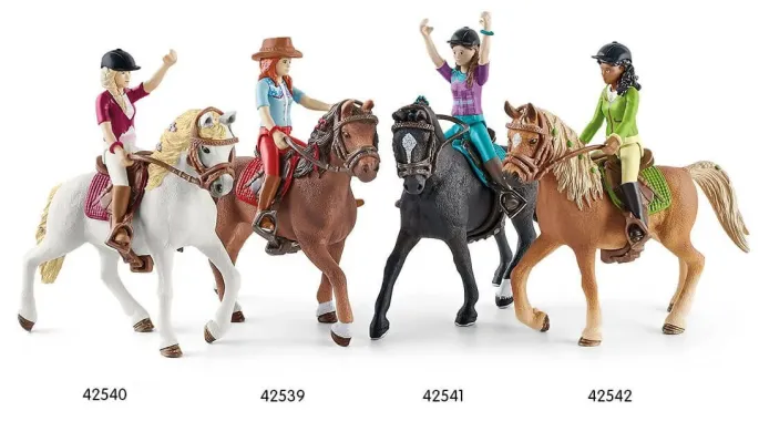 Schleich Horse Club 42539 : Horse Club Hannah &amp; Cayenne