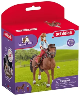 Schleich Horse Club 42539 : Horse Club Hannah &amp; Cayenne
