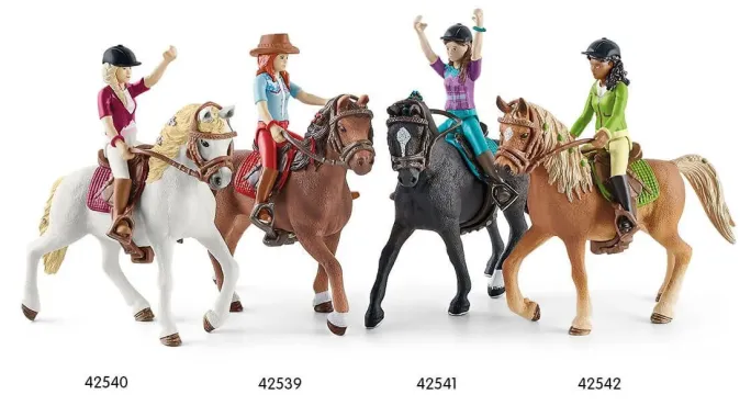Schleich Horse Club 42542 : Horse Club Sarah &amp; Mystery