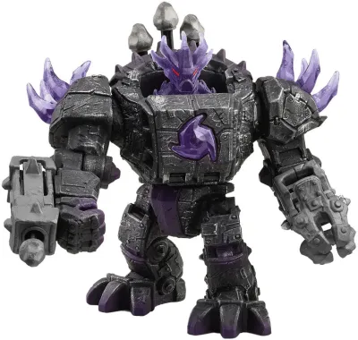 Schleich Eldrador Creatures 42557 : Master Robot des Ténèbres Avec Mini Creature
