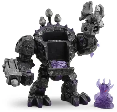 Schleich Eldrador Creatures 42557 : Master Robot des Ténèbres Avec Mini Creature